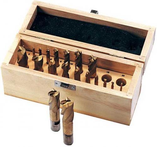 Pinnfrässats HSS-TiN 14 st 3-12 mm