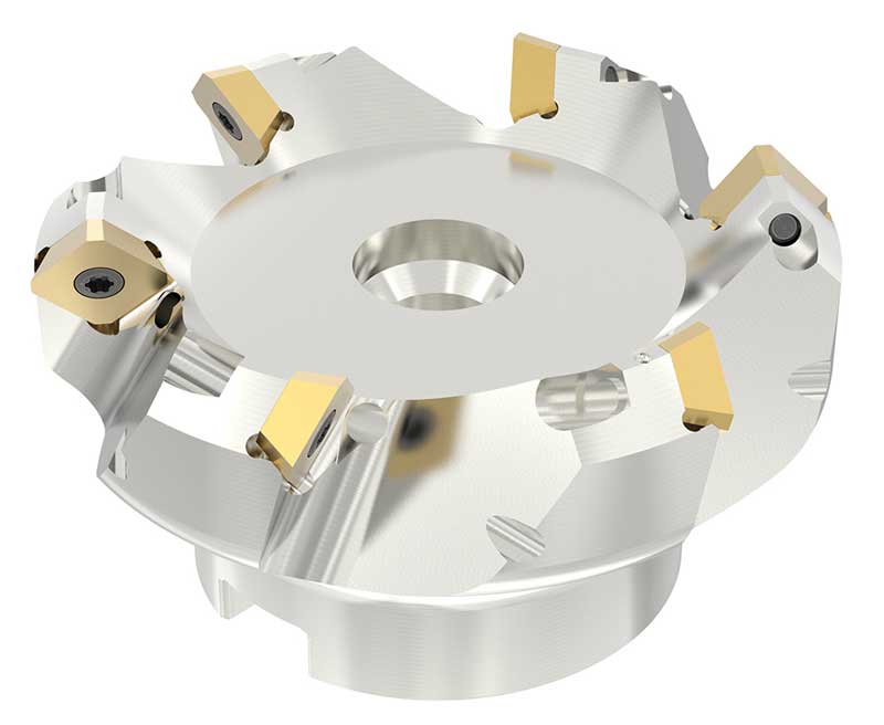 Planfräs 063 mm 45° SECO Quattromill 09 6 skär