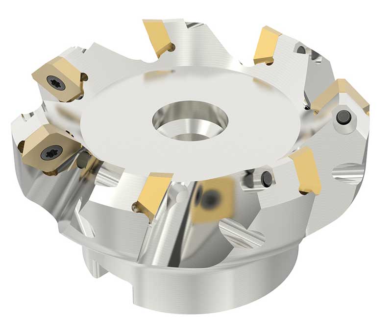 Planfräs 063 mm 45° SECO Quattromill 09 7 skär