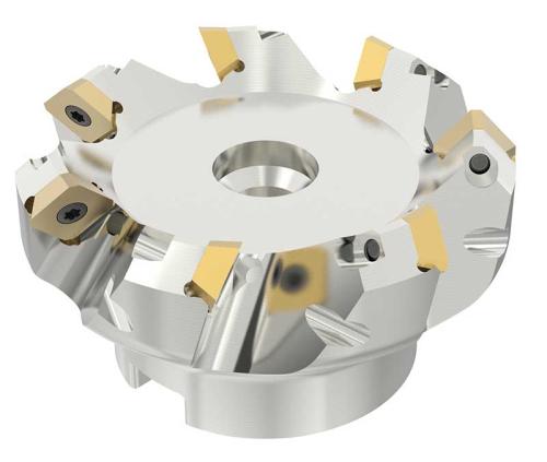 Planfräs 063 mm 45° SECO Quattromill 09 7 skär