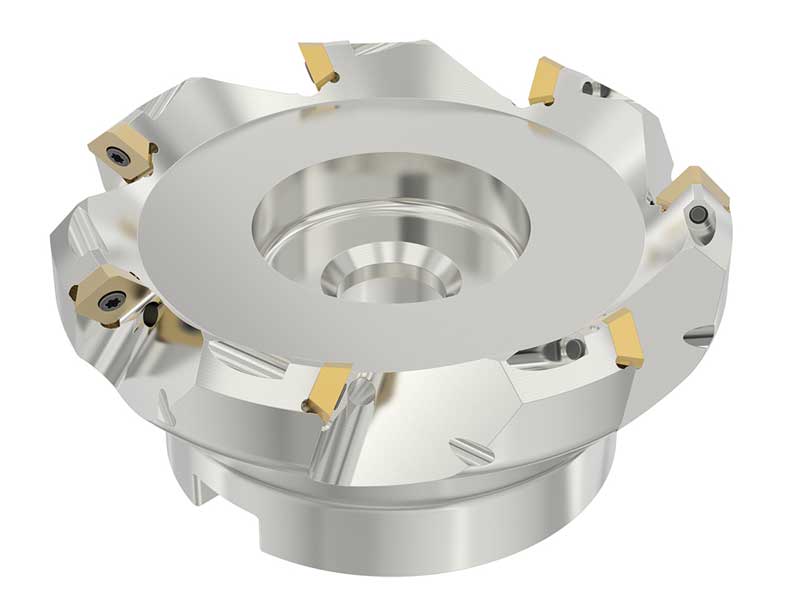 Planfräs 100 mm 45° SECO Quattromill 09 7 skär