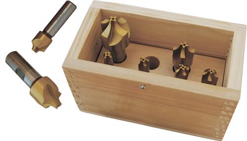 Hörnradiefrässats 6-20 mm HSS TiN