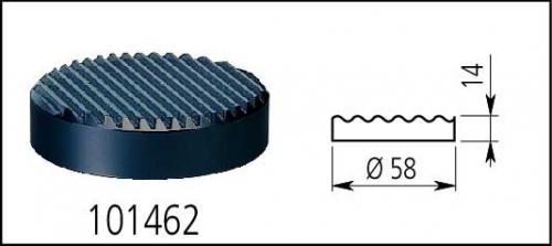 Mätbord räfflat Mitutoyo