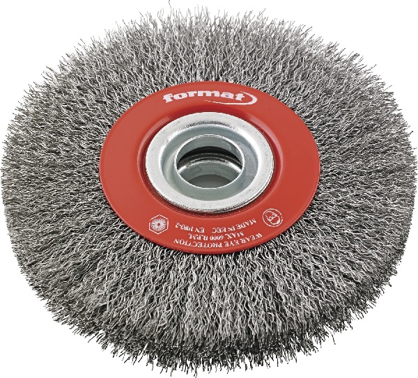 Roterande stålborste Ø200 mm Format