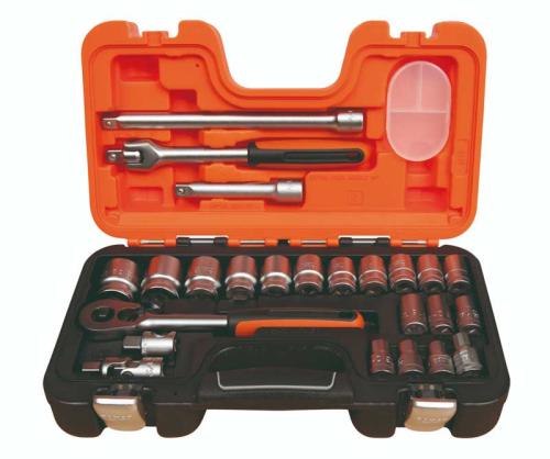 Hylsnyckelsats 1/2" 24 delar Bahco