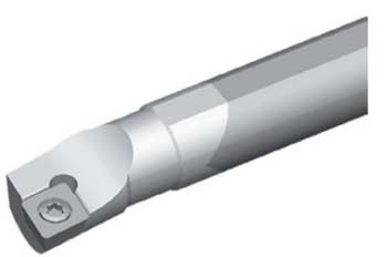 Stålhållare SCLC 95° ø08 mm-09 höger hårdmetall ZCC-CT