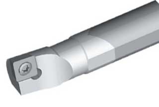 Stålhållare SCLC 95° ø08 mm-09 vänster hårdmetall ZCC-CT