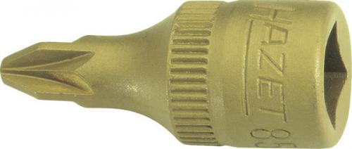 Skruvmejselhylsa PZ1 1/4'', Hazet