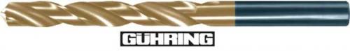 Spiralborr 01,0 mm HSS-Co5-TiN slipat Gühring