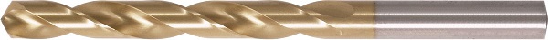 Spiralborr 04,9 mm HSS-TiN slipat Format