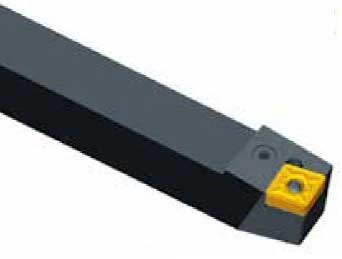 Stålhållare PCBN 75° 20x20 12 vänster ZCC-CT