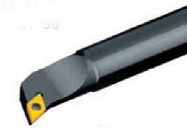 Stålhållare SDQC 107° 30´ ø10 mm höger ZCC-CT