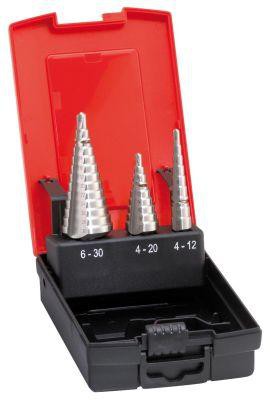 Stegborrsats 3 st Format