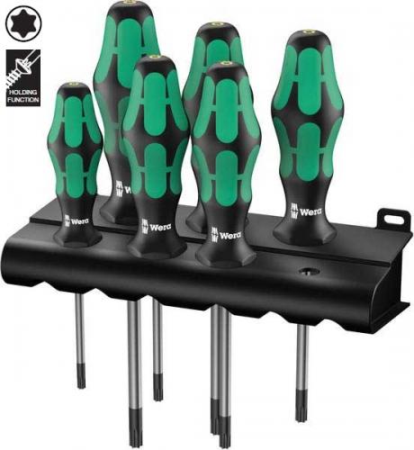 Mejselsats Torx 6 st Wera