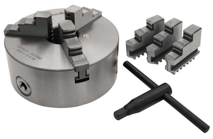 Svarvchuck 3-backs 200 mm Diesella