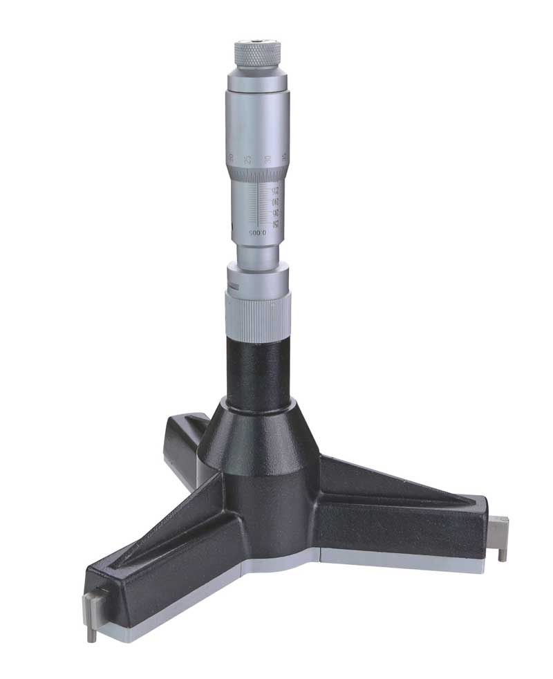 Trepunktsmikrometer 300-325 mm Gimex utan kontrollring