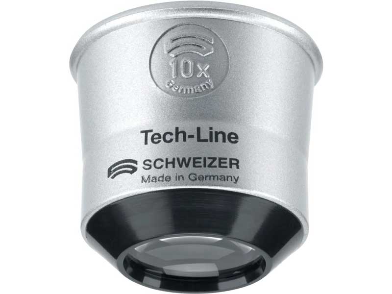 Urmakarlupp 10x Schweizer Tech-Line