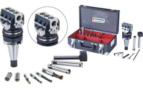 Ursvarvningshuvud sats ISO30 78 mm med matning Vertex