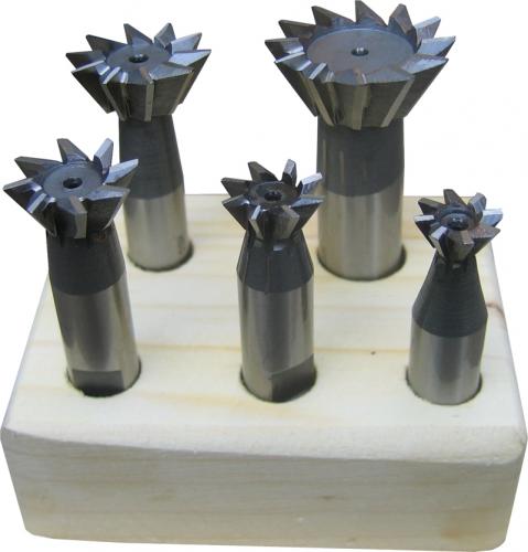 Vinkeländfrässats HSS 60° 13-32 mm