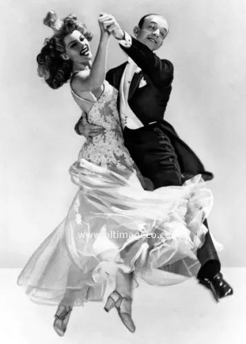 Fred Astaire and Rita Hayworth in You Were Never Lovlier, 1942 Greeting Card