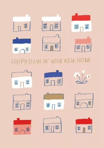 Little House New Home Petite Card