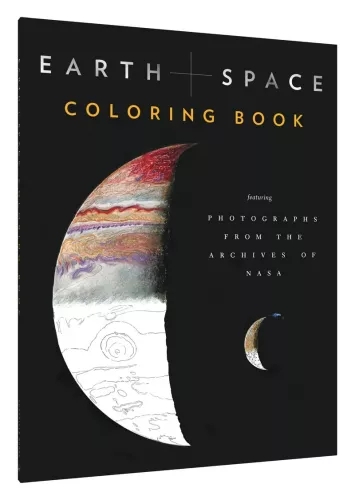 Earth and Space Coloring Book