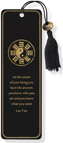 Beaded Bookmark YIN YANG