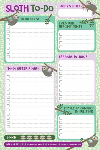 Notepad SLOTH