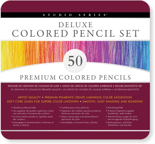 Studio Series Colored Pencil Set (50 pencils)