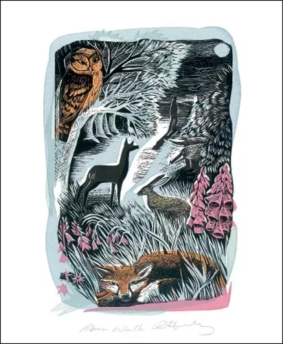 Moonwalk, Greeting Card