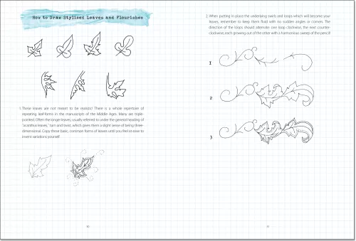 Illuminated Letters, Sketchbook