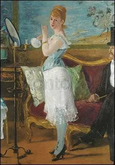 Nana (1877)/Edouard Manet, Greeting Card