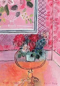 La vie en rose (1931), Raoul Dufy, Greeting Card