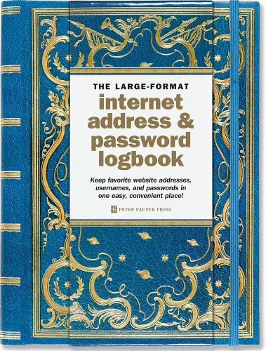 Celestial Internet Address & Password Logbook