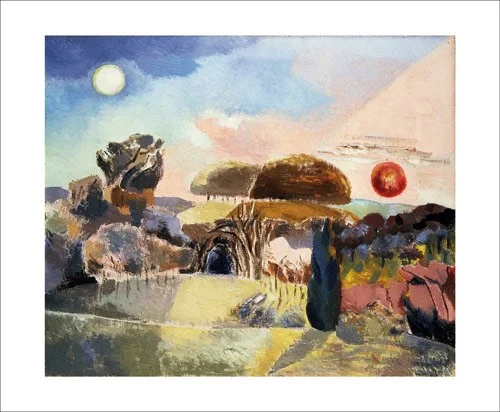 Landscape of the Vernal Equinox (III), Greeting Card