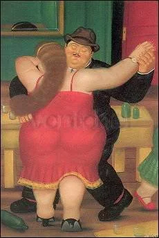Dancing Couple (1982), Greeting Card