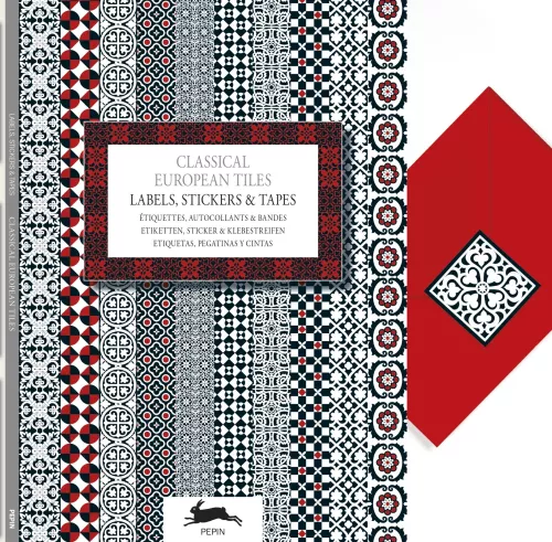Classical European Tiles, Labels Sticker & Tapes