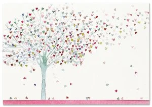 Tree of Hearts, Notecard Box, 14 cards