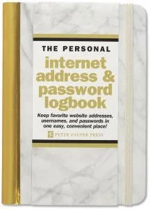 Marble, Address & Password Logbook
