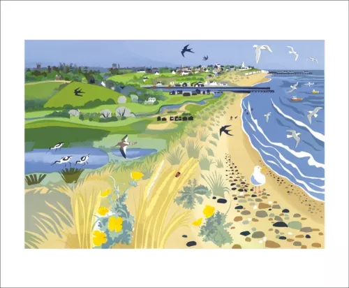 Towards Southwold, Greeting Card
