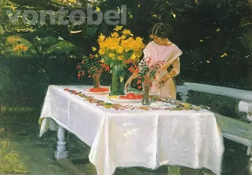 Preparing the Table, Greeting Card