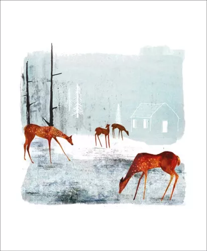 Woodland Clearing, Greeting Card