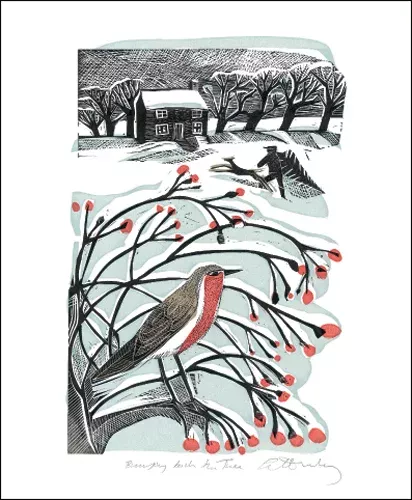 Bringing back the Tree, Greeting Card