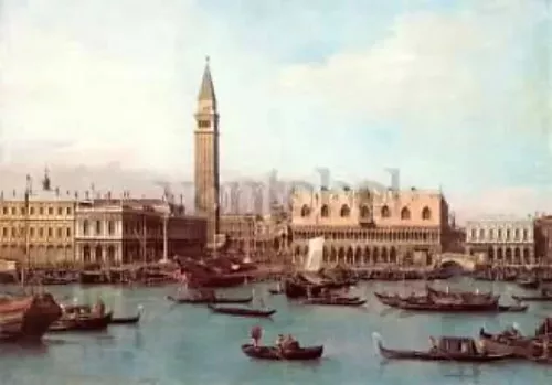 Piazzetta e Bacino di San Marco, Postcard