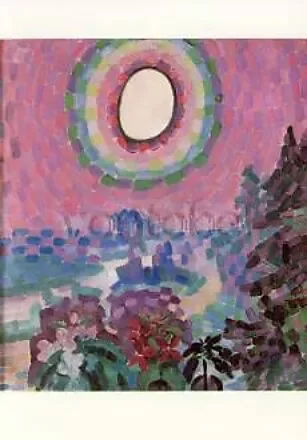 Landscape with disk, 1906/07, Postcard