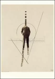 Dadabild, um 1919, Postcard