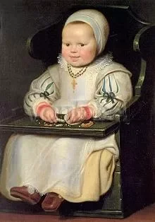 Portrait of Susanna de Vos, 1627, Postcard