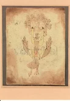Angelus Novus, 1920, Postcard