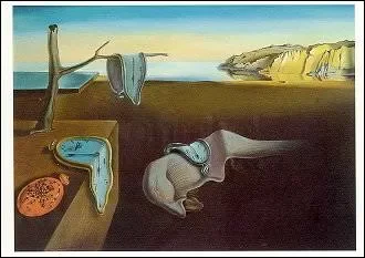 Persistence of Memory, 1931, Postcard