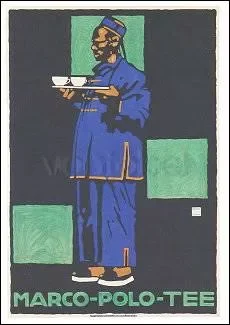Marco-Polo-Tee, 1910, Postcard